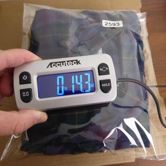 Mizzen and Main Shirt Men SZ L Trim Fit Flannel Button Down Casual MiUSA Classic - Picture 11 of 11